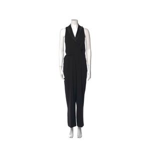 Trina Turk Tuxedo Sparkly Jumpsuit Black 2
